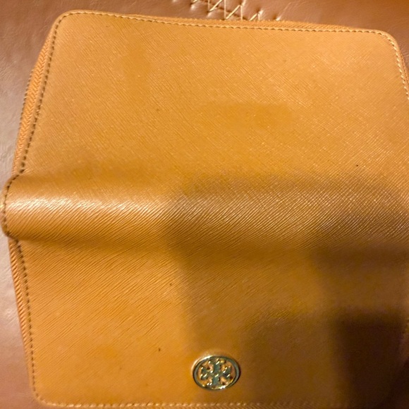 Tory Burch Camel Leather Wallet - Picture 7 of 7